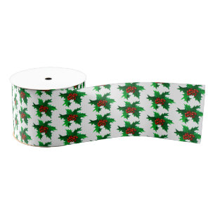 Grosgrain Ribbon-Holly Grosgrain Lint