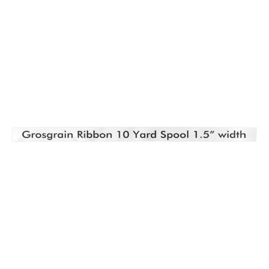 Groskorrellint 10-inch spool met 1,5-inch breedte satijnen lint (Voorkant)