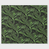 Gross Alien Bio Sludge Green Wrapping Paper Cadeaupapier (Vlak)