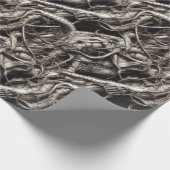 Gross Alien Biomatter Wrapping Paper Cadeaupapier (Hoek)