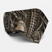 Gross Alien Spine Serpents Stropdas (Opgerold)