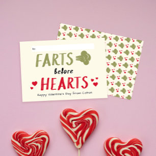 Gross Boy Farts before Hearts Classroom Valentijn