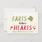 Gross Boy Farts before Hearts Classroom Valentijn (Voorkant)