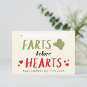 Gross Boy Farts before Hearts Classroom Valentijn (Staand voorkant)