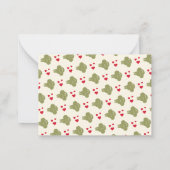 Gross Boy Farts before Hearts Classroom Valentijn Notitiekaartje (Achterkant)