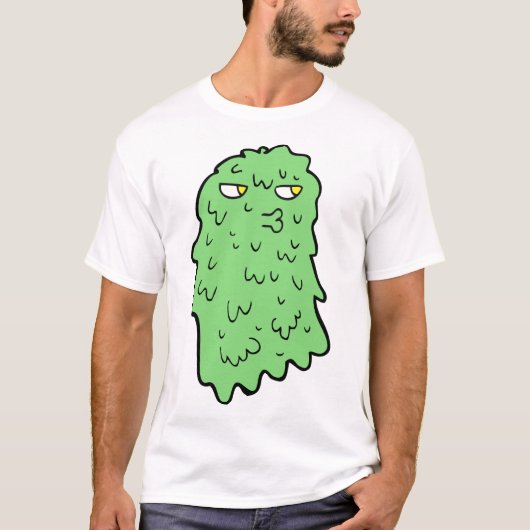 Gross Green Ghost Mannen T-shirt (Voorkant)