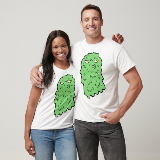 Gross Green Ghost Mannen T-shirt (Unisex)