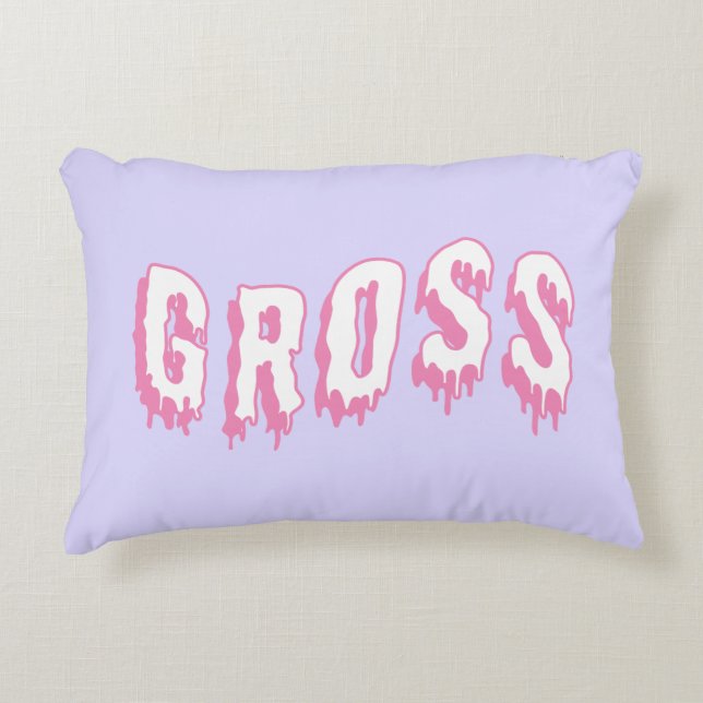Gross Pastel Gothic Accent Kussen (Voorkant)
