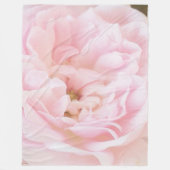 grosse Fleecedecke "Roses", rosa Fleece Deken (Voorkant)