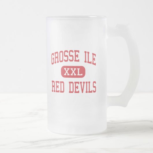 Grosse ijl - rode duiven - midden - zwarte hengel matglas bierpul (Rechts)