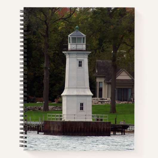 Grosse Ile North Channel Front Light Notitieboek (Voorkant)