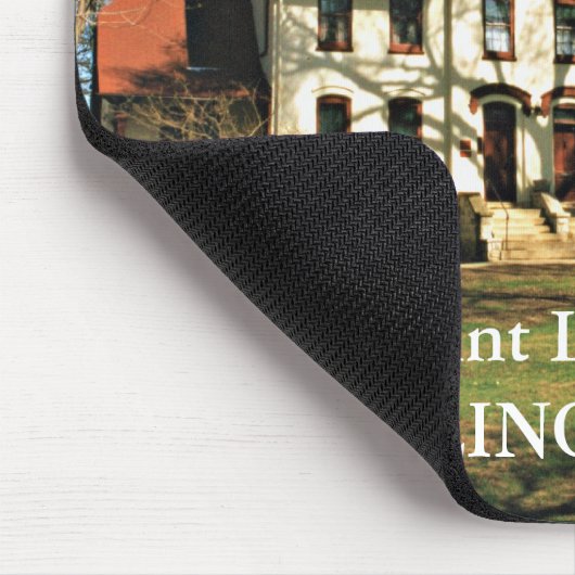 Grosse Point Lighthouse, Illinois Mousepad Muismat (Hoek)