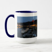 Große Ringer Tasse pulverblau Cochem an der Mosel Mok (Links)