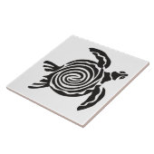 Große Schildkrötenfliese Tegeltje (Zijkant)