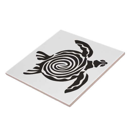 Große Schildkrötenfliese Tegeltje (Zijkant)