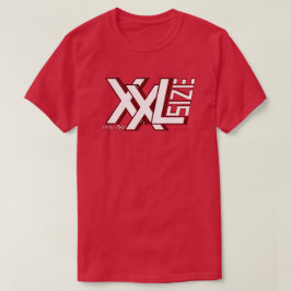 Grösse XXL - SIZE XXL - my Number  Designerschrift T-shirt