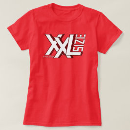 Grösse XXL - SIZE XXL - my Number  Designerschrift T-shirt