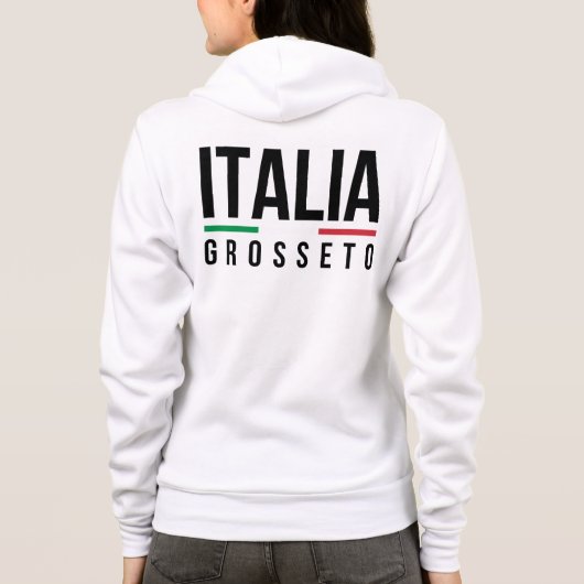 Grosseto Italië Hoodie (Achterkant)