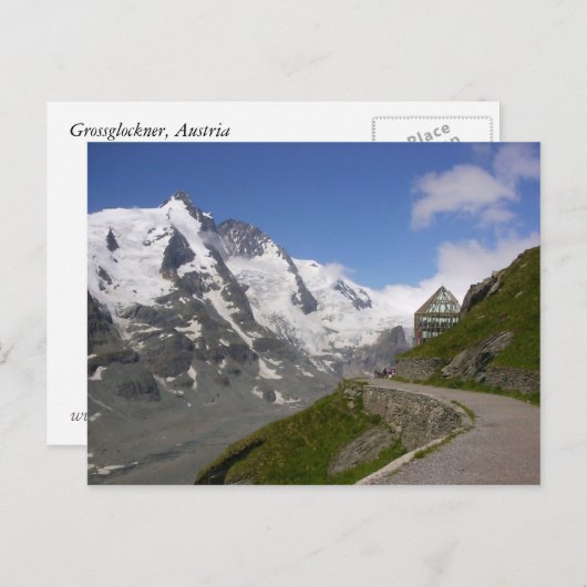 Grossglockner Briefkaart (Voorkant / Achterkant)