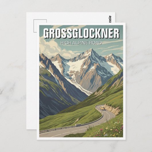 Grossglockner High Alpine Road Briefkaart (Voorkant / Achterkant)