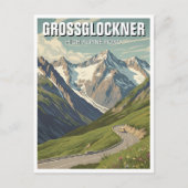 Grossglockner High Alpine Road Briefkaart (Voorkant)