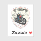 Grossglockner High Alpine Road oostenrijkse alpenm Sticker (Vel)