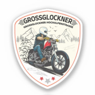 Grossglockner High Alpine Road oostenrijkse alpenm Sticker