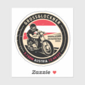 Grossglockner Oostenrijk | | Motorfiets Sticker (Vel)