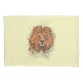 Großkatze Big Cat Löwe lion Kussensloop (Voorkant)