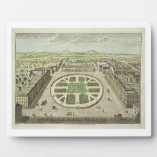 Grosvenor Square, for 'Stow's Survey of London', p Fotoplaat