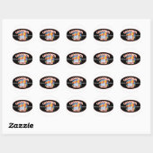 GrosvenorHouseLonden Ronde Sticker (Vel)