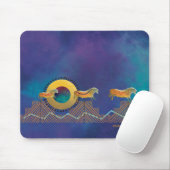 Grot paard muis pad muismat (Met muis)