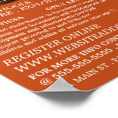 Grot, spelonk avontuur Adverteren Poster (Hoek)