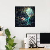 Grot van Pareltjes - Natural Wonder Style Poster (Thuiskantoor)