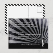 grotbewoner. briefkaart (Voorkant / Achterkant)