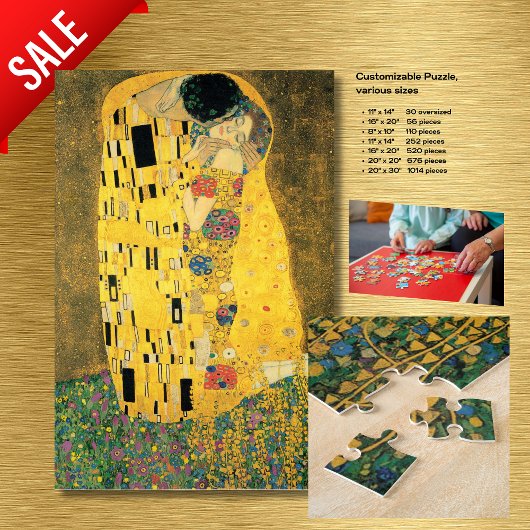 GROTE 1014 puzzel GUSTAV KLIMT DE KUS