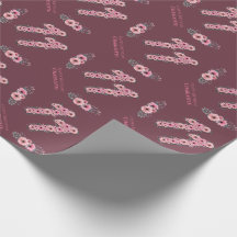 Grote 11e Girl Pink Flowers Green Foliage Birthday