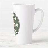 Grote 17 ounce grote latte mok met aangepaste naam (Rechts)