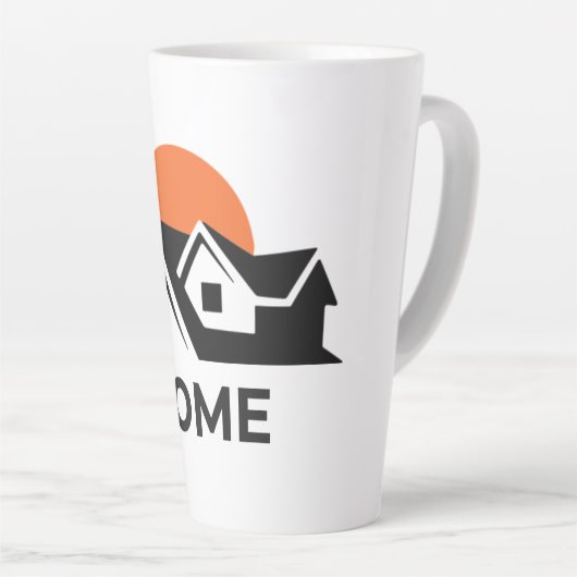 Grote 17oz Latte Mok - Perfecte mix van stijl en (Rechterhoek)