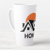 Grote 17oz Latte Mok - Perfecte mix van stijl en (Linkerhoek)