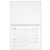 Grote 2016 Blanco Agenda Feestdagen Grote Cijfers Kalender (Mar 2027)