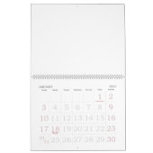 Grote 2016 Blanco Agenda Feestdagen Grote Cijfers Kalender (Jan 2027)