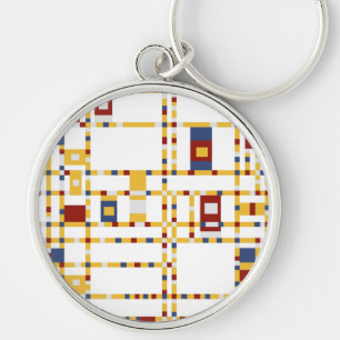 Grote (2,125-inch) Premium-ronde Sleutelhanger