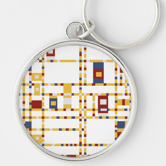 Grote (2,125-inch) Premium-ronde Sleutelhanger (Voorkant)