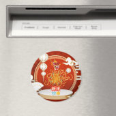 Grote 3' inch cirkel magneet (Insitu (Vaatwasser))