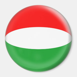 Grote 3-inch magneet - Hongaarse vlag
