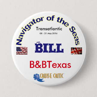 Grote, 3-inch ronde Button