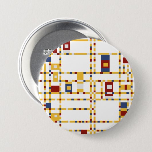 Grote, 3-inch ronde Button (Voorkant /achterkant)