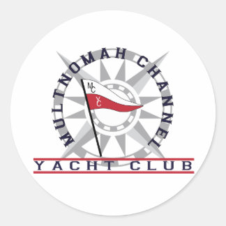 Grote 3-inch stickers, set van 6 per pagina ronde sticker