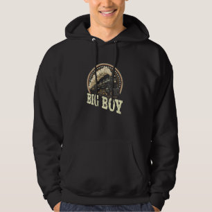 Grote 4000 Classic Steam Locomotive -Amerikaans Hoodie